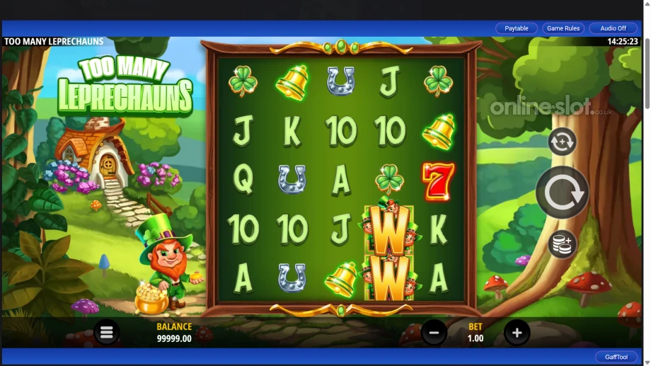 too many leprechauns slot base game