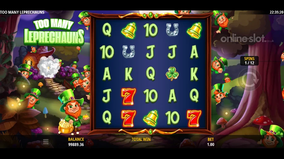 too many leprechauns slot free spins
