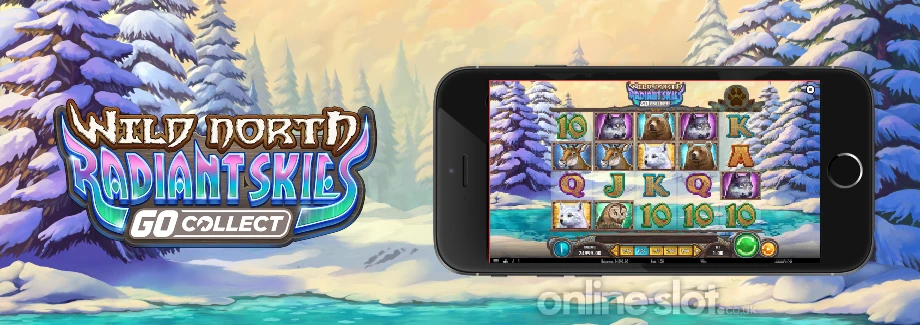 wild north radiant skies go collect mobile slot