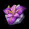 wild swarm 3 chocolate eggs purple flower symbol