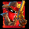 3 wildos red bandit symbol