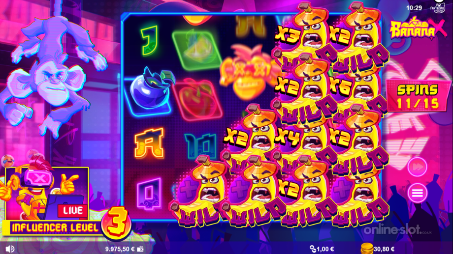 banana x slot bonus spins