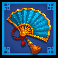 baozang empire of plenty hand fan symbol