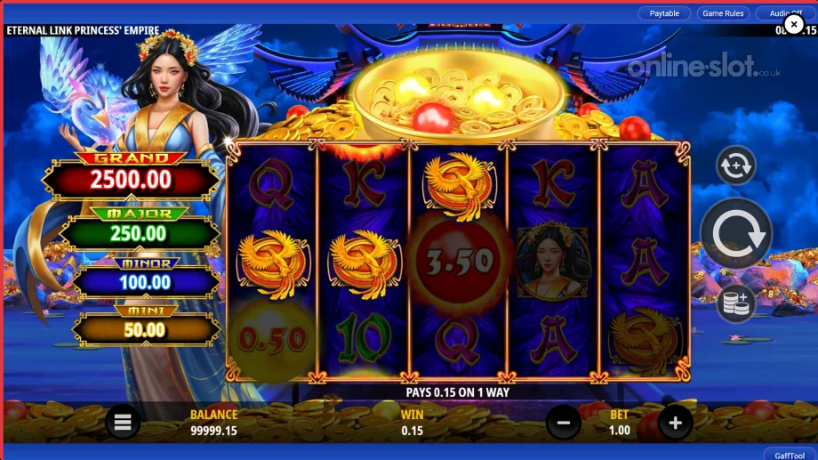 eternal link princess empire slot base game