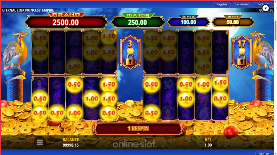 eternal link princess empire slot respins