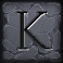 gloria invicta letter k symbol