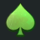 green wild slot spades symbol