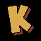 le digger letter k symbol