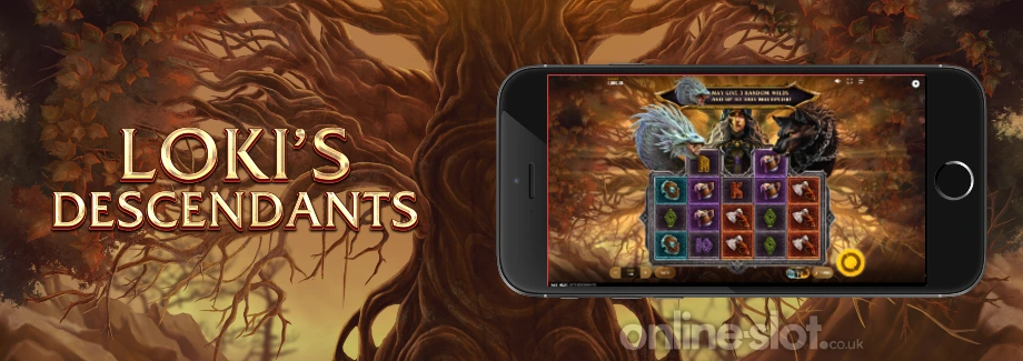 lokis descendants mobile slot