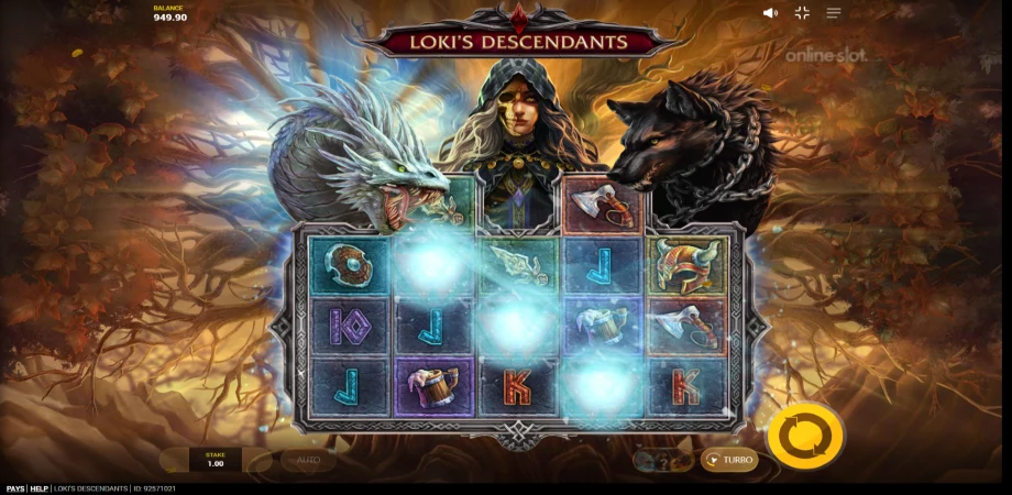 lokis descendants slot serpent feature