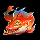 manta mayhem orange fish symbol