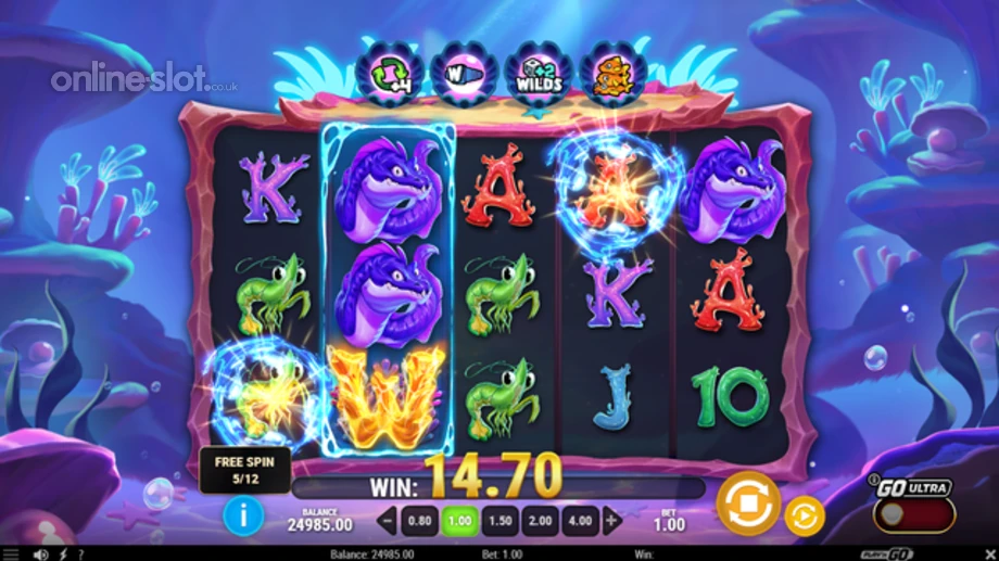 manta mayhem slot free spins