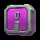 neopunk chargeup letter a symbol