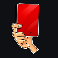 reel goal cash towers red card symbol