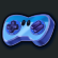 retroverse slot blue gamepad symbol
