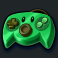 retroverse slot green gamepad symbol