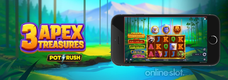 3 apex treasures mobile slot