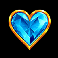 electric chip heart symbol