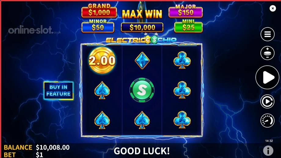 electric chip slot base game
