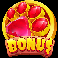 the big dog house bonus scatter red paw symbol