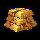 tombstone begins gold bars symbol
