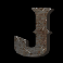 tombstone begins letter j symbol