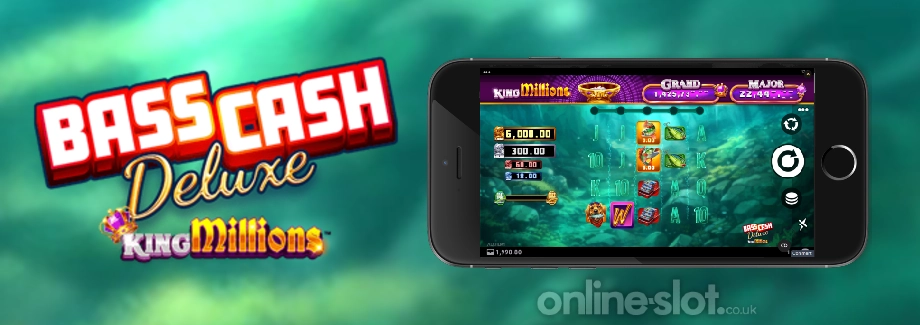 bass cash deluxe king millions mobile slot