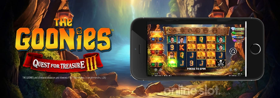 the goonies quest for treasure 3 mobile slot