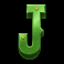track n gold slot j symbol