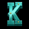 track n gold slot k symbol