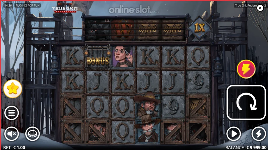 true grit redemption 2 slot base game