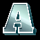 world class kick off dream drop letter a symbol
