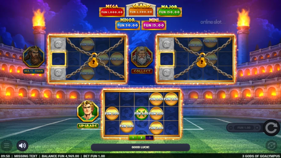 3 gods of goalympus slot hold win