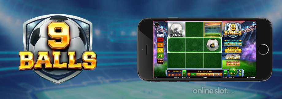 9 balls mobile slot