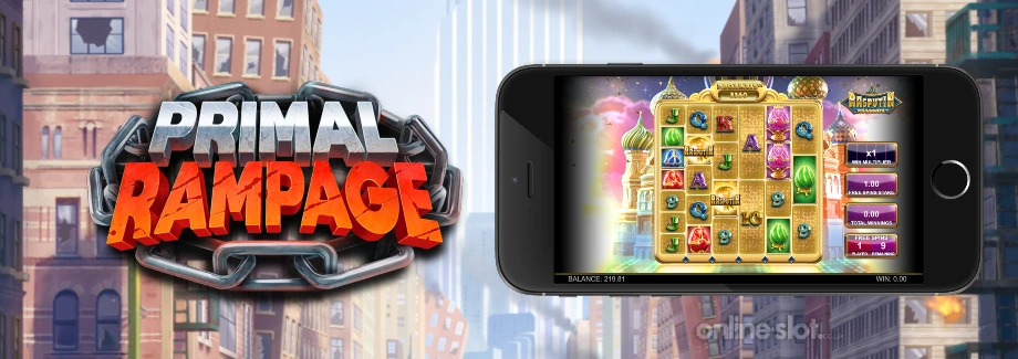 primal rampage mobile slot