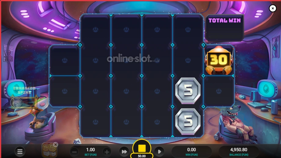 agroculture slot beam n bank spin feature