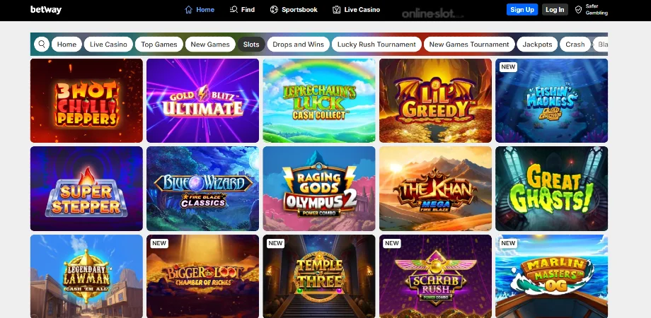 betway casino site