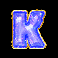 big bass blast letter k symbol