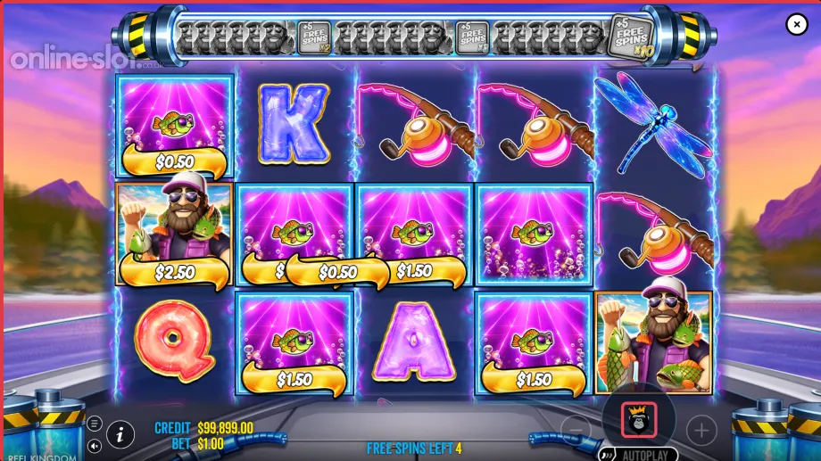 big bass blast slot free spins