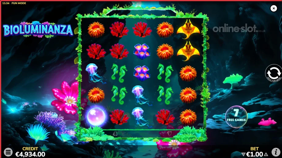 bioluminanza slot free spins