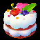 candy treasures 3 reels cake symbol