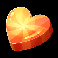 candy treasures 3 reels heart candy symbol
