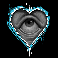 death becomes you eye heart symbol