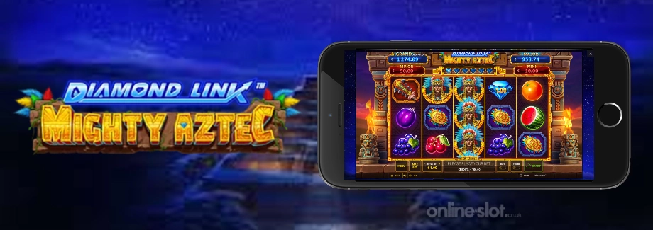diamond link mighty aztec mobile slot