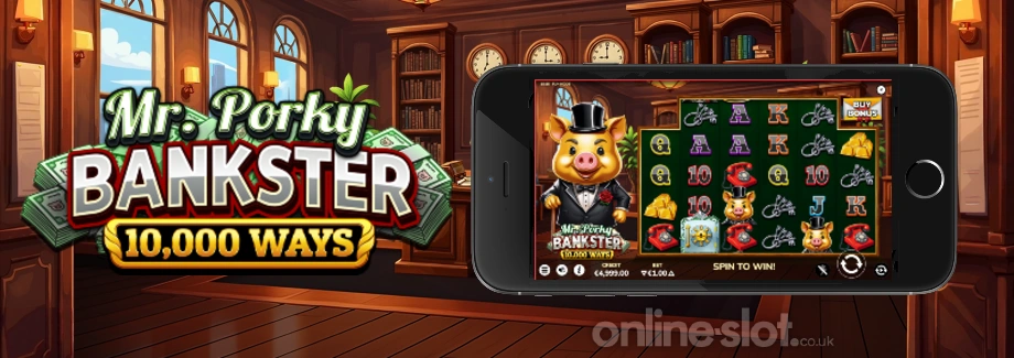 mr porky bankster mobile slot