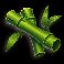 panda goes boom bamboo symbol