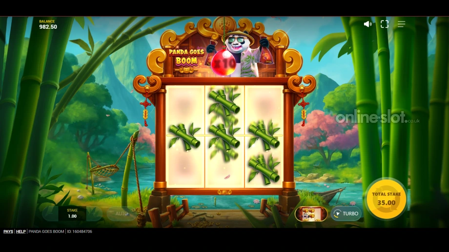 panda goes boom slot respins