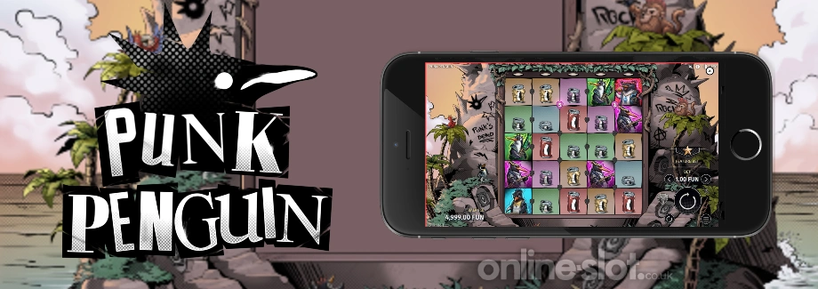 punk penguin mobile slot