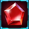 quantum crown megajackpots red gem symbol
