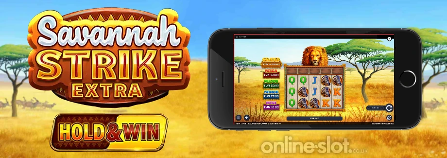 savannah strike extra mobile slot